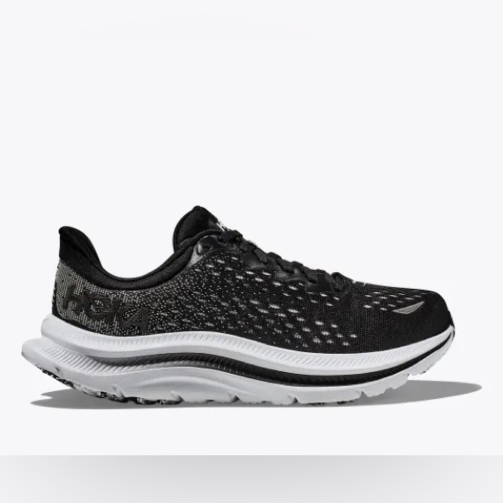 Hoka Kawana Sneakers Black And White Women’s Size 8.5 Running Shoes